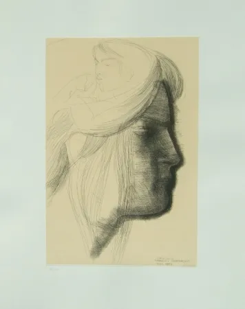 Гравюра Greco - Omaggio a Michelangelo