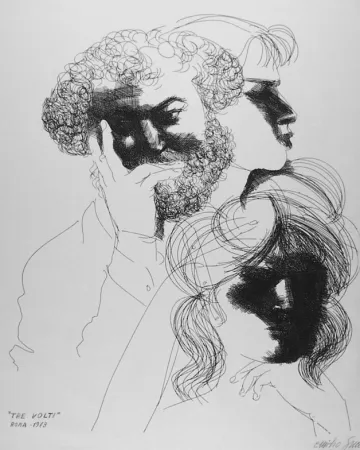 Офорт Greco - Tre volti