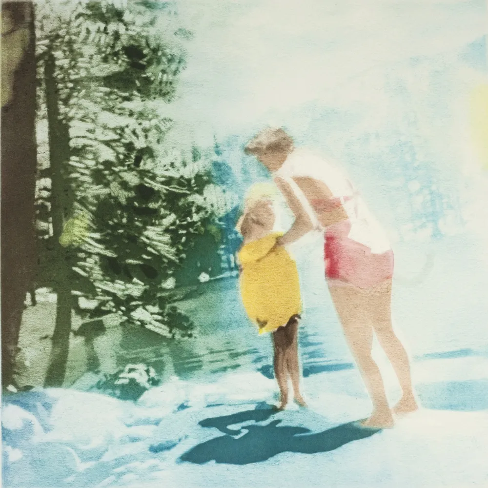 Акватинта Greenfield-Sanders - Pikes Peak