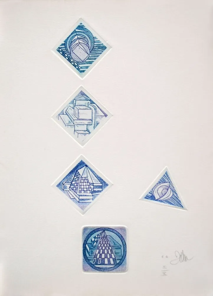 Офорт Grenier - 