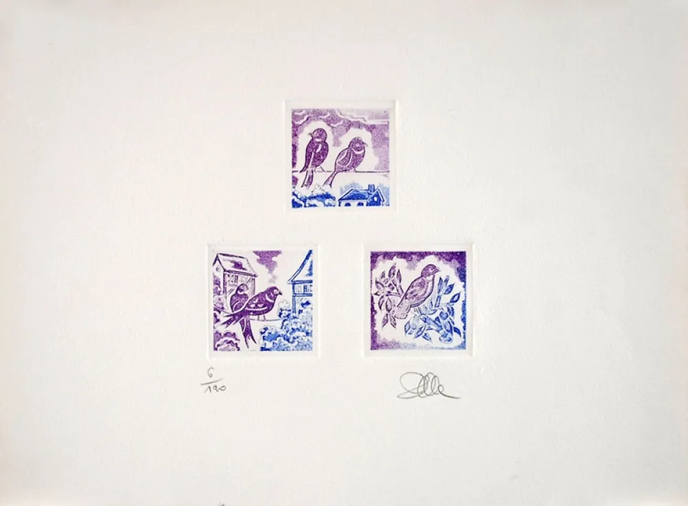 Офорт Grenier - 