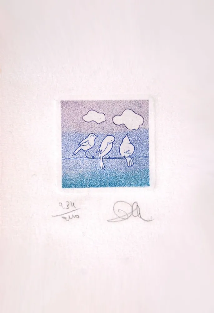 Офорт Grenier - 