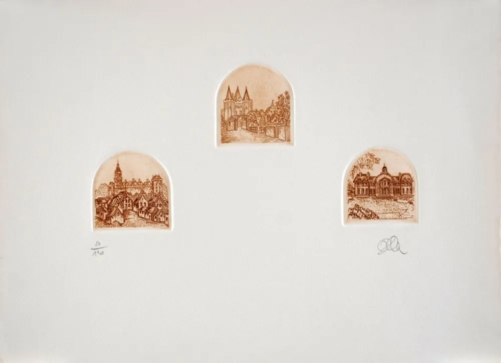 Офорт Grenier - 