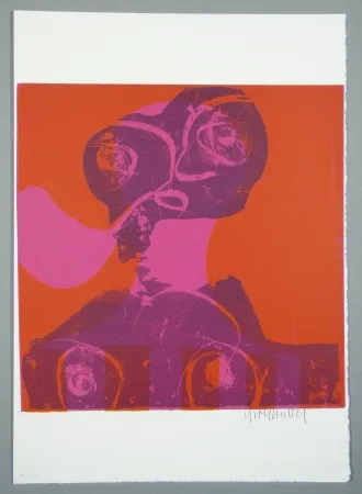 Гравюра На Дереве Grieshaber - Myom