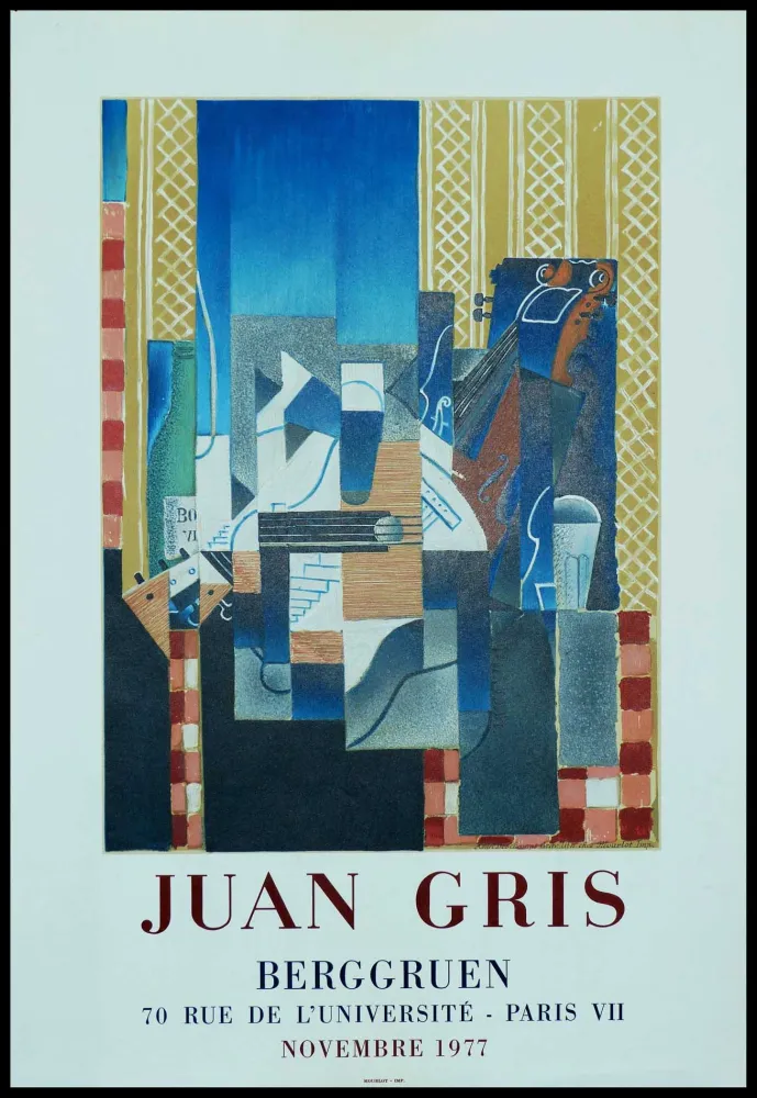 Литография Gris  - JUAN GRIS - BERGGRUEN