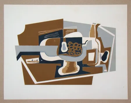 Сериграфия Gris  - Le compotier, 1923