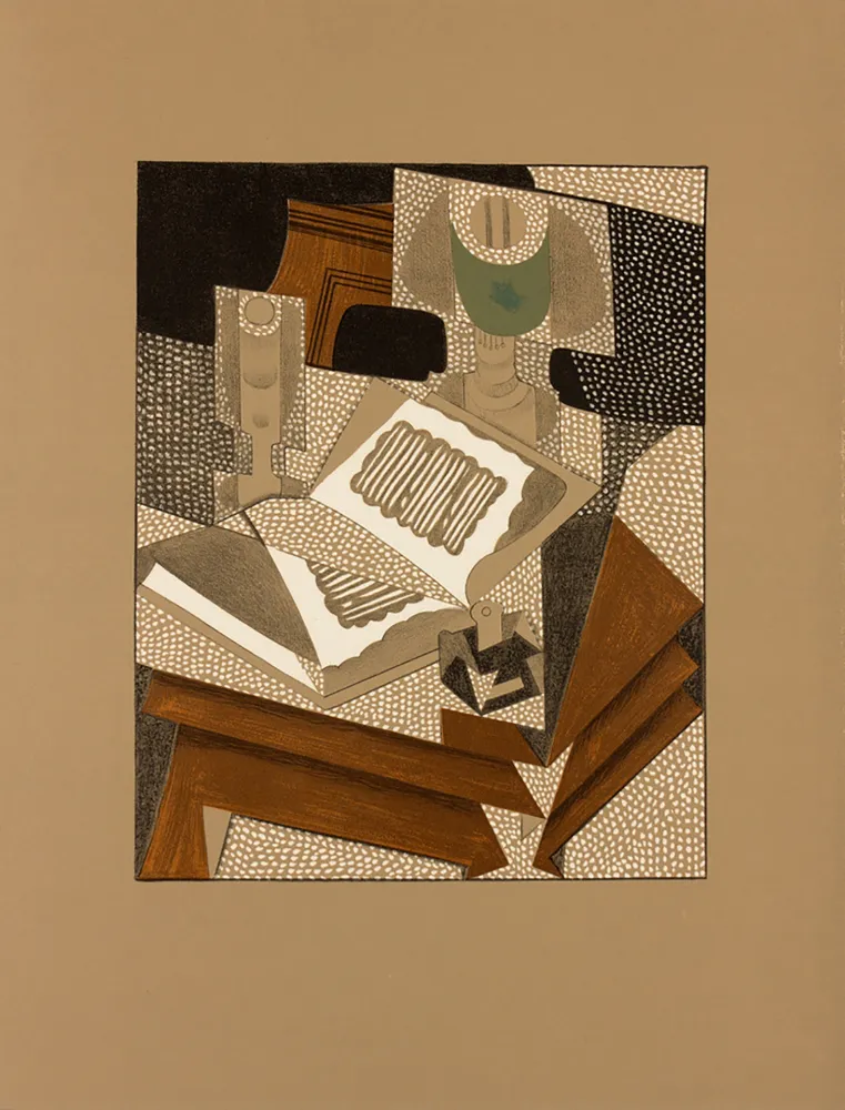 Литография Gris  - LE LIVRE. Lithographie pour 