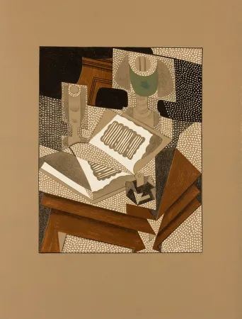 Литография Gris  - LE LIVRE. Lithographie pour 