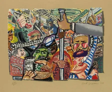 Многоэкземплярное Произведение Grooms - Saskia Down the Metro