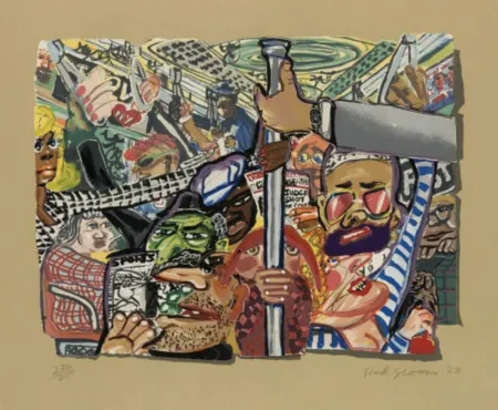 Многоэкземплярное Произведение Grooms - Saskia Down the Metro