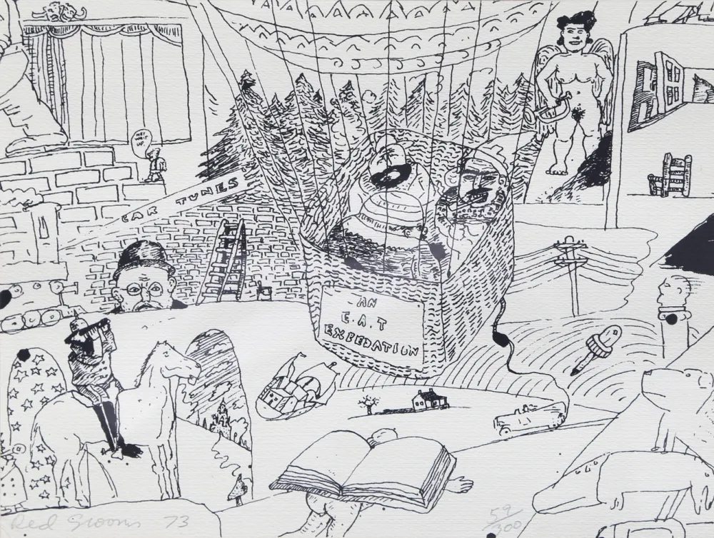 Сериграфия Grooms - Stockholm Print