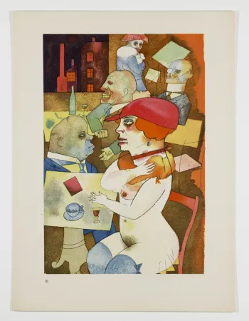 Иллюстрированная Книга Grosz - Ecce Homo