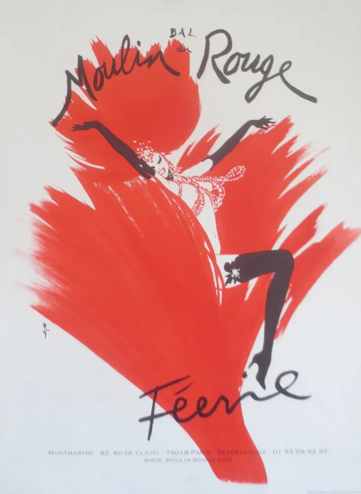 Литография Gruau - Féerie