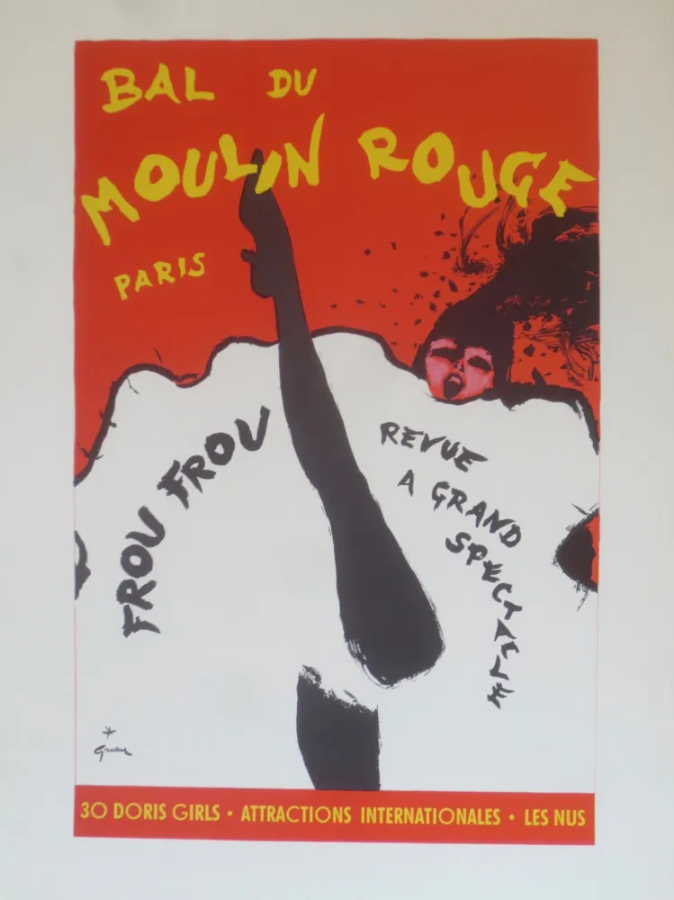 Литография Gruau - Frou frou