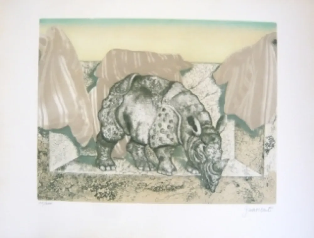 Офорт И Аквитанта Guarienti - Sans titre