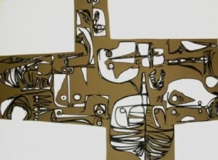 Гравюра Guayasamin - Milay 2