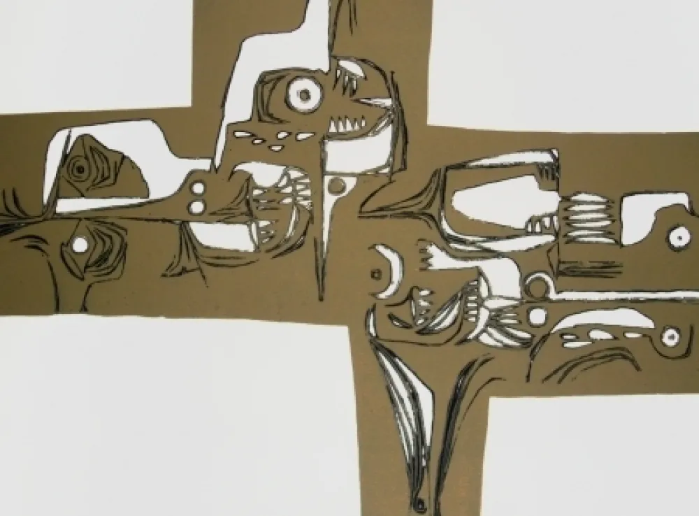 Гравюра Guayasamin - Milay