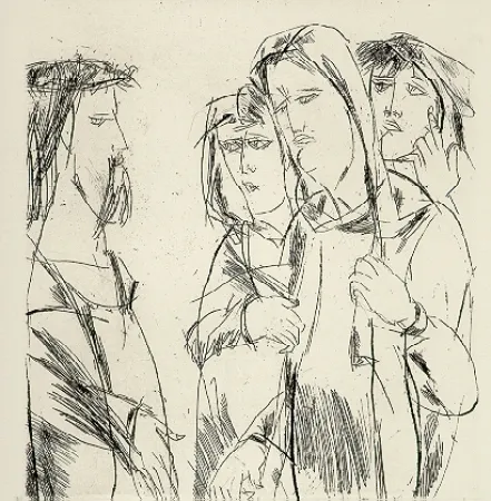 Иллюстрированная Книга Guidi - Chemin de Croix