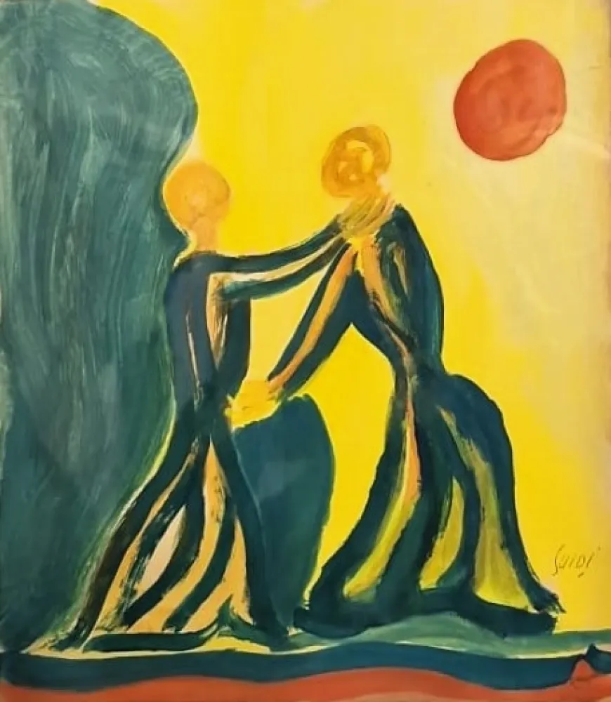 Монотип Guidi - L'incontro