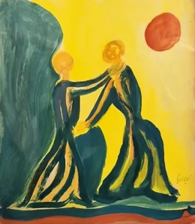 Монотип Guidi - L'incontro