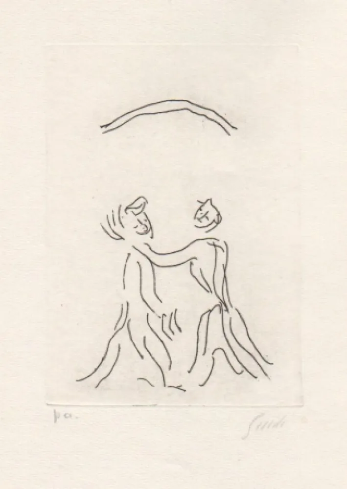 Офорт Guidi - Senza titolo