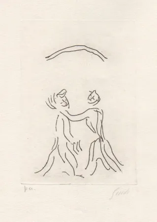 Офорт Guidi - Senza titolo