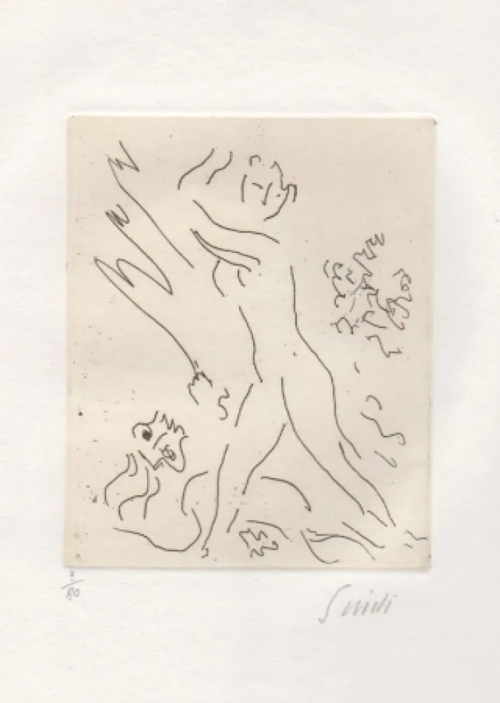 Офорт Guidi - Senza titolo