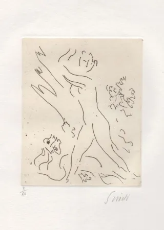 Офорт Guidi - Senza titolo