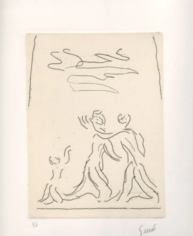 Офорт Guidi - Senza titolo