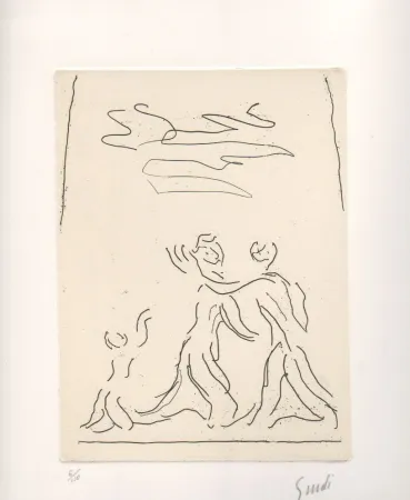 Офорт Guidi - Senza titolo