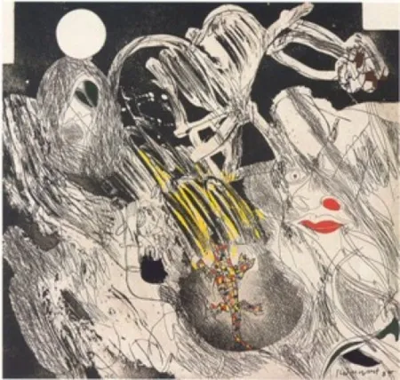 Многоэкземплярное Произведение Guinovart - Asesinado por el cielo, entre las formas que van..