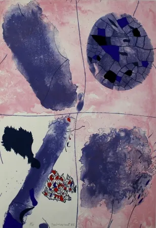 Литография Guinovart - Blaus