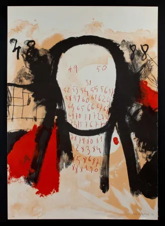 Литография Guinovart - Bochum