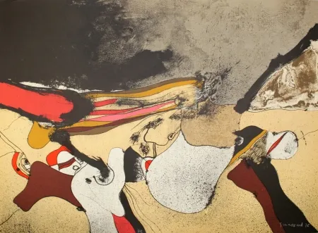 Литография Guinovart - Cap a fora