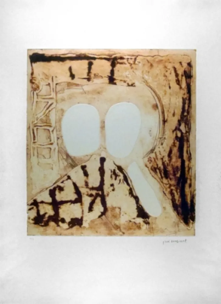 Офорт Guinovart - Composición