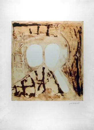 Офорт Guinovart - Composición