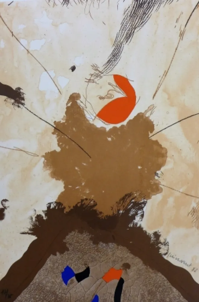 Литография Guinovart - Esclat ocell