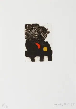 Гравюра Сухой Иглой Guinovart - Exvot 7