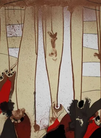 Литография Guinovart - Fang 2