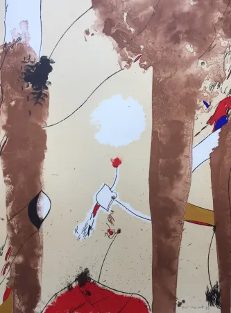 Литография Guinovart - FANG 4