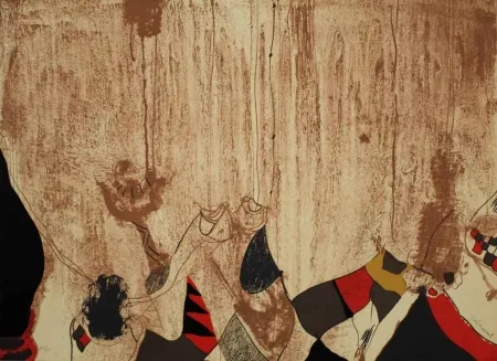 Литография Guinovart - Fang 4