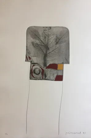 Гравюра Guinovart - Fulles 2