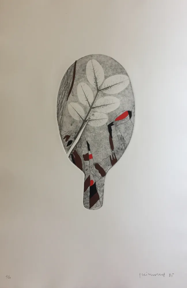 Гравюра Guinovart - Fulles 8