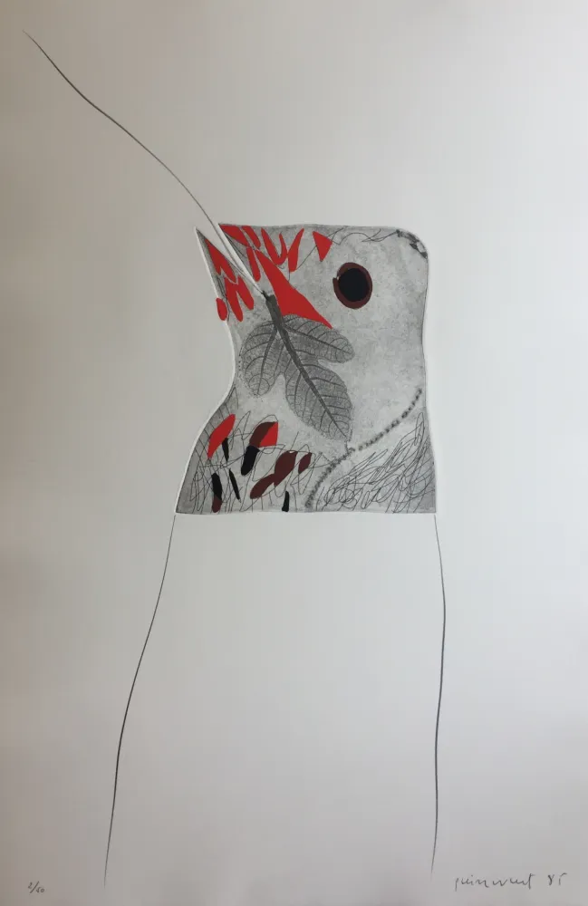 Гравюра Guinovart - Fulles 9