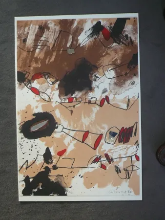 Литография Guinovart - Galerie Joan Prats