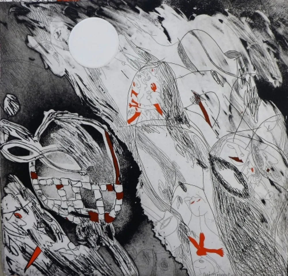 Гравюра Guinovart - Garcia Lorca 4