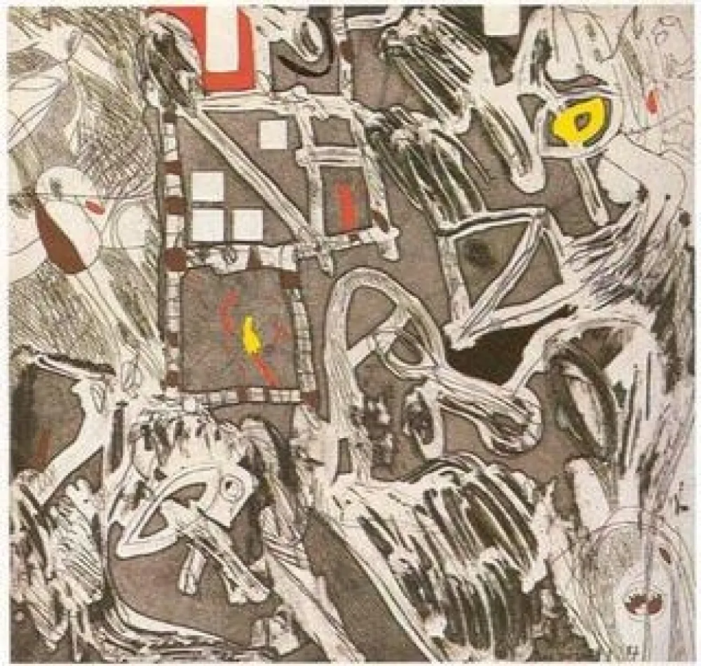 Гравюра Guinovart - Garcia Lorca 5