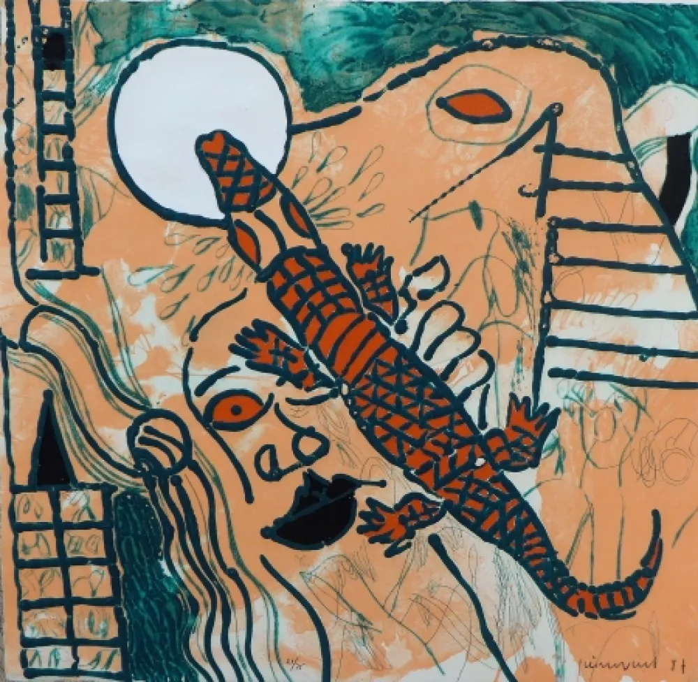 Гравюра Guinovart - Garcia Lorca 8