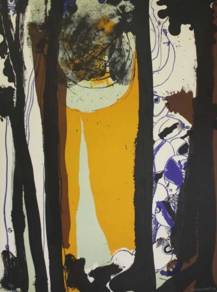 Литография Guinovart - Gui 3