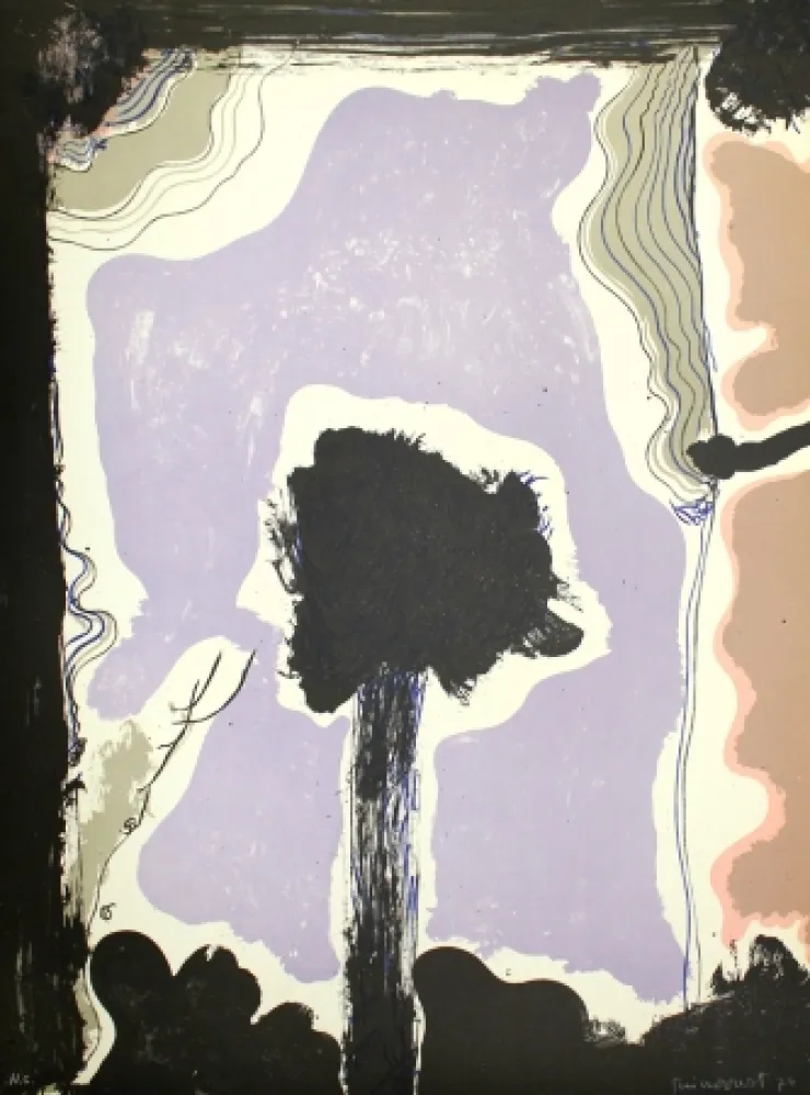 Литография Guinovart - Gui 4